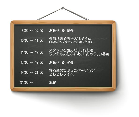 オリジナルスケジュール