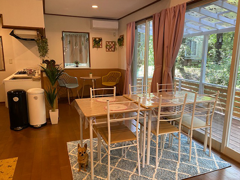 6名で使える食卓テーブル