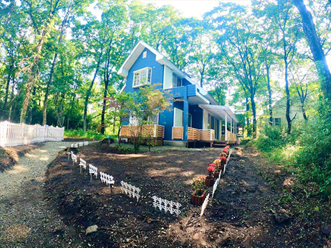 自然の中に鳥のさえずりだけが聞こえて癒されます。