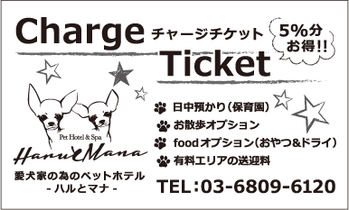 charge ticket
